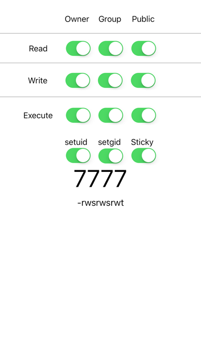 Chmod Calculator screenshot 3