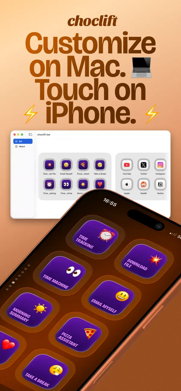 choclift: Workflow Sweetener screenshot 1