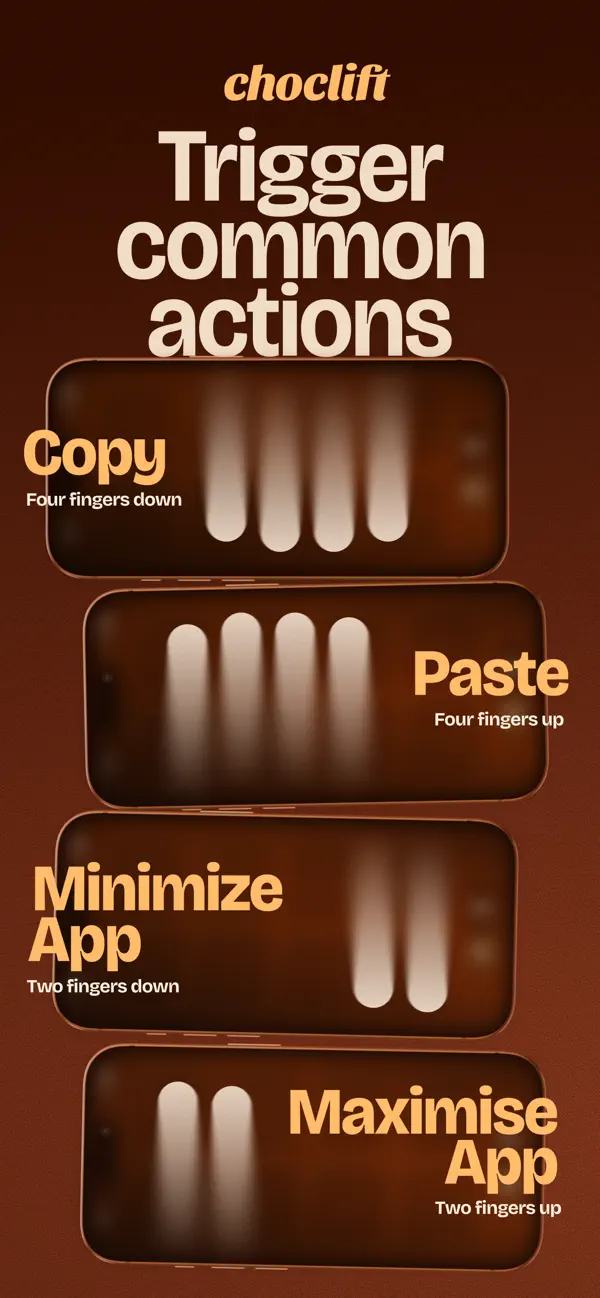 choclift: Workflow Sweetener screenshot 2