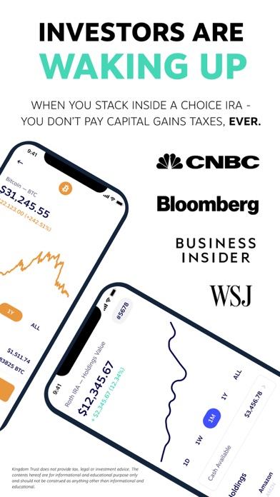 Choice: Bitcoin in your IRA screenshot 7