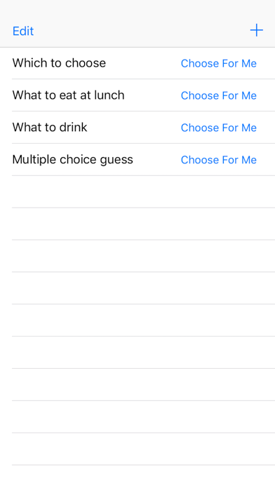 Choose For Me - Quick Pick It screenshot 2