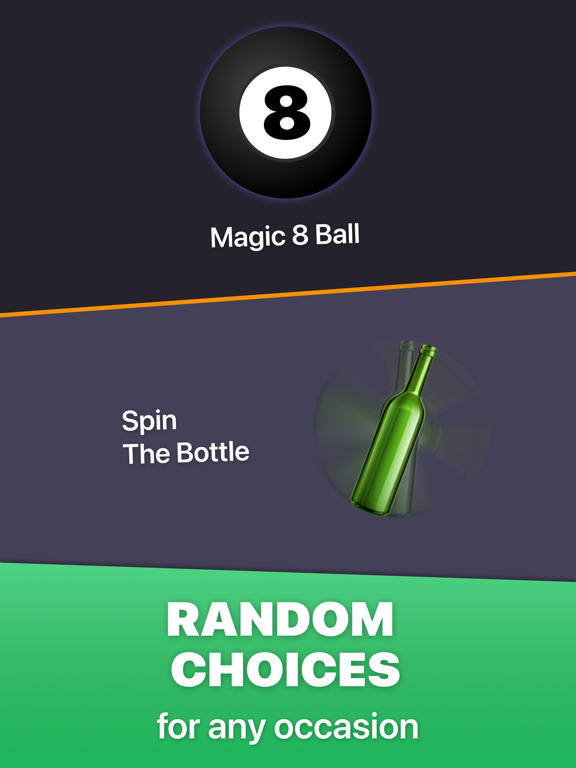 Choosify - spin decision wheel screenshot 8