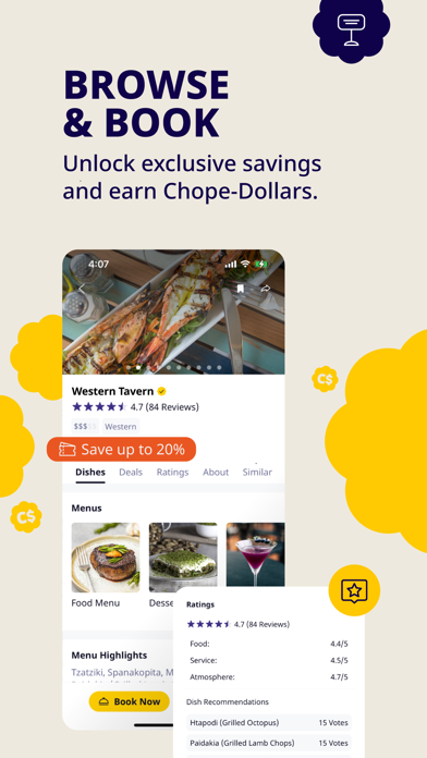 Chope - Dining Made Easy screenshot 1