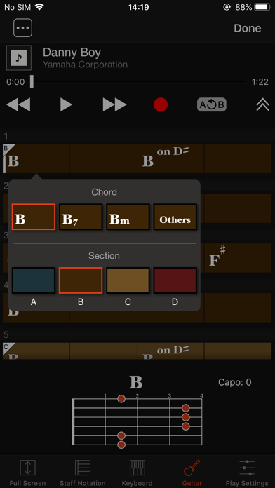 Chord Tracker - US screenshot 2
