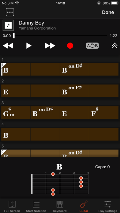 Chord Tracker - US screenshot 3