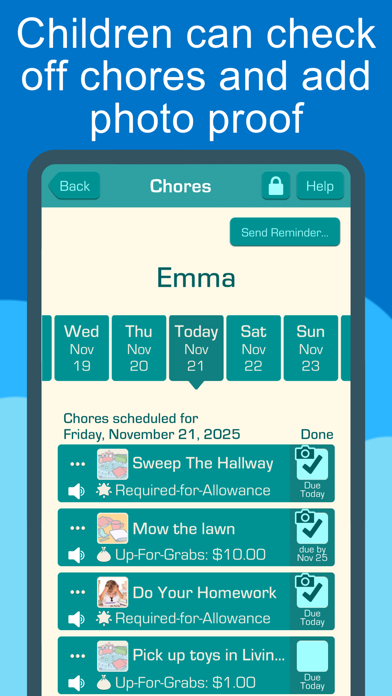 Chores & Allowance Bot screenshot 5