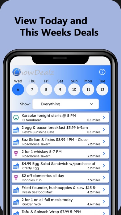 ChowDealz screenshot 5