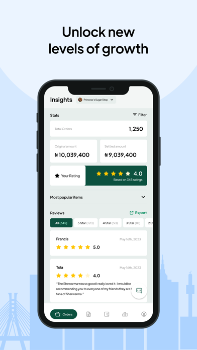 Chowdeck Vendor Hub screenshot 1