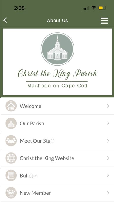 Christ the King Parish Mashpee screenshot 1