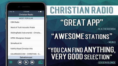 Christian Radio+ screenshot 1