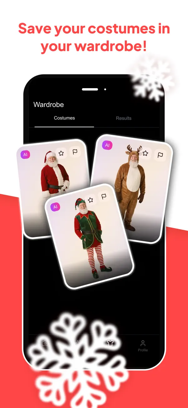 Christmas Costumes AI screenshot 2
