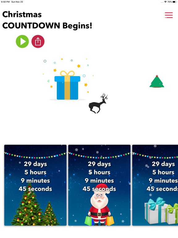 Christmas Countdown! 2025 screenshot 2