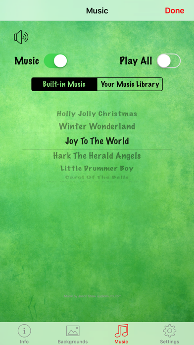 Christmas Countdown w/Music screenshot 2