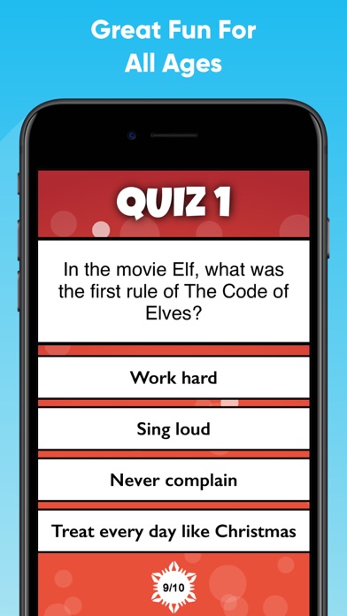 Christmas Game: Trivia Quiz screenshot 1