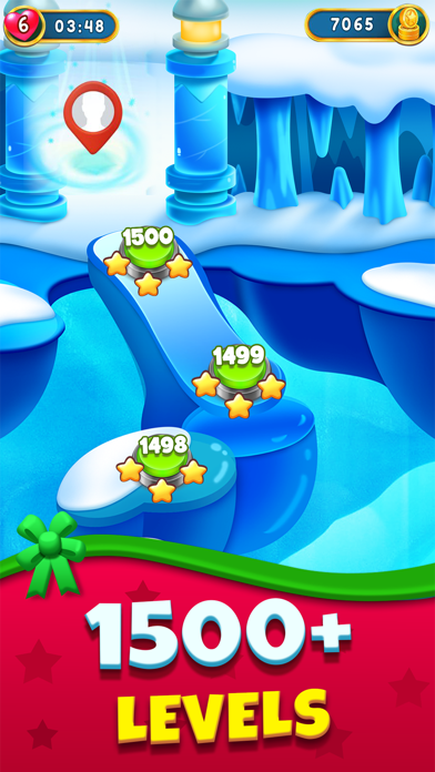 Christmas Games - Bubble Pop screenshot 1