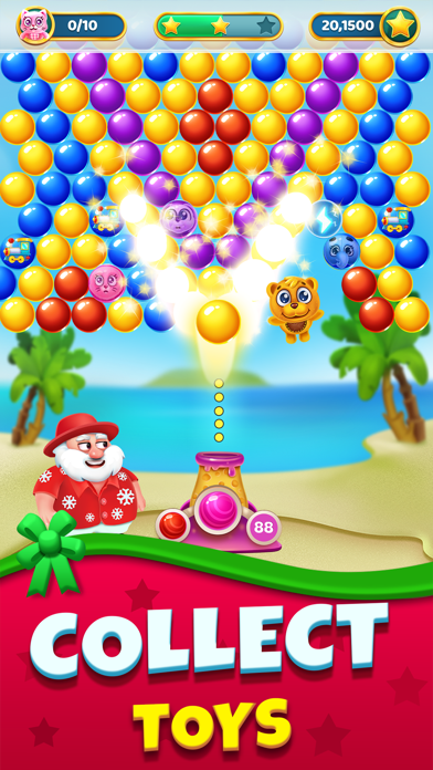 Christmas Games - Bubble Pop screenshot 4