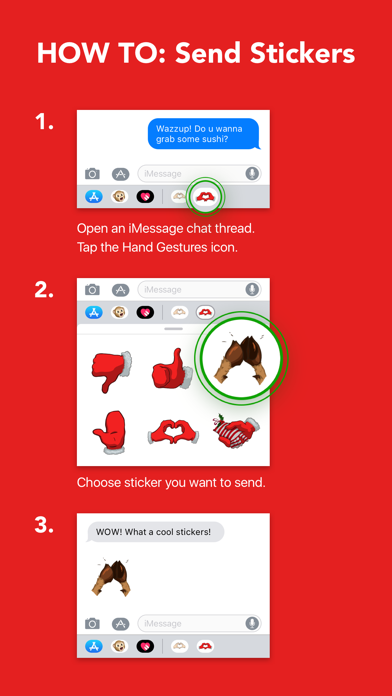 Christmas Hand Gestures screenshot 2