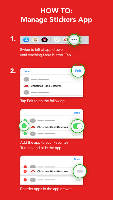 Christmas Hand Gestures screenshot 1