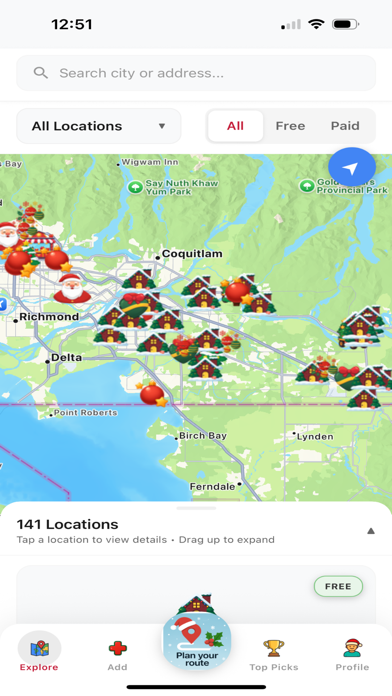 Christmas Light Map screenshot 3