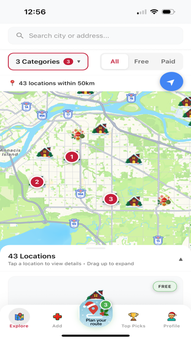 Christmas Light Map screenshot 4
