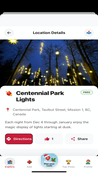 Christmas Light Map screenshot 1