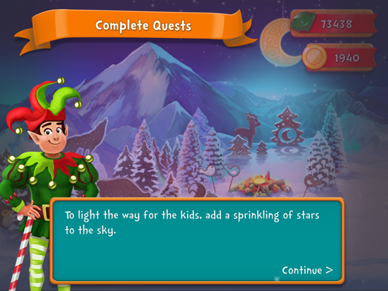 Christmas Mansion Puzzle Saga screenshot 2
