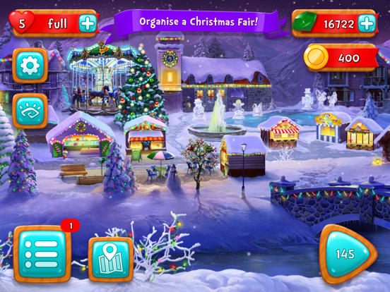 Christmas Mansion Puzzle Saga screenshot 6