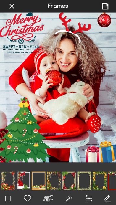 Christmas Photo Editor Sticker screenshot 4