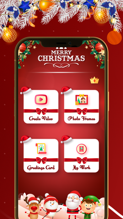 Christmas Photo Frame + Wishes screenshot 3