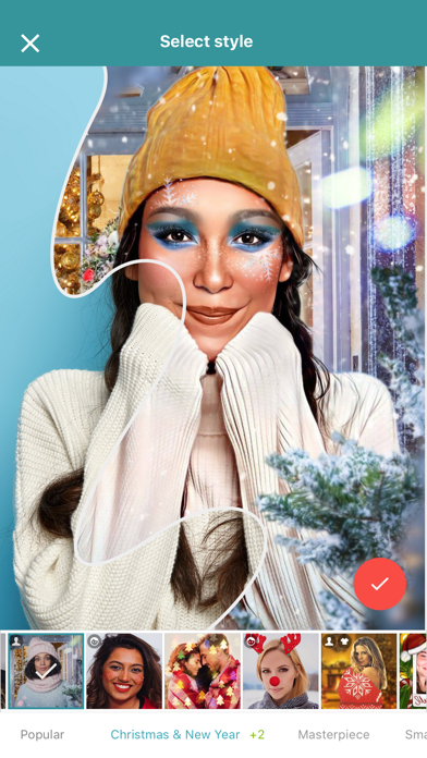 Christmas Photo Frames ゜ screenshot 1