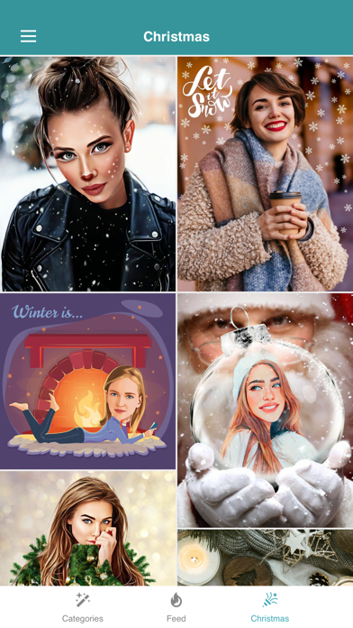 Christmas Photo Frames ゜ screenshot 5