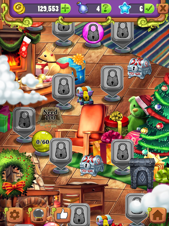 Christmas Solitaire Mahjong screenshot 1