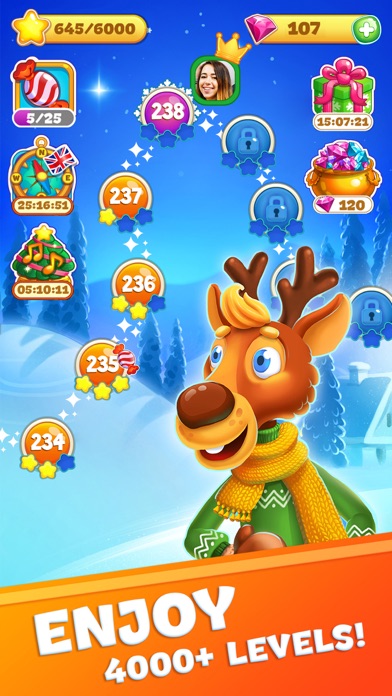 Christmas Sweeper 3: Match-3 screenshot 2
