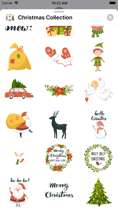 Christmas Theme Sticker Pack screenshot 1