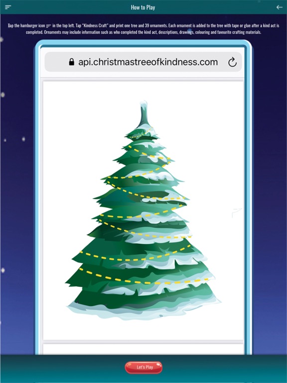Christmas Tree of Kindness screenshot 2