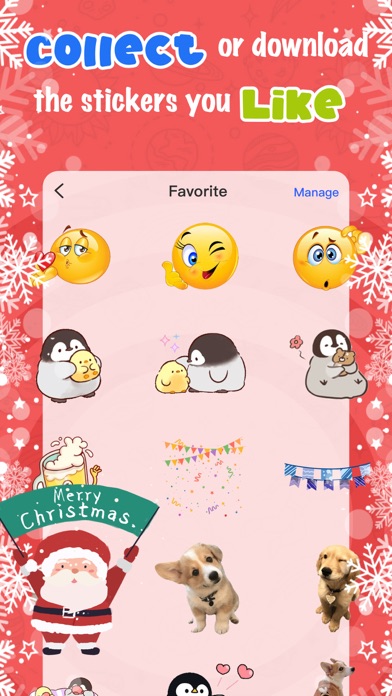 Christmas WhatStickers* screenshot 6