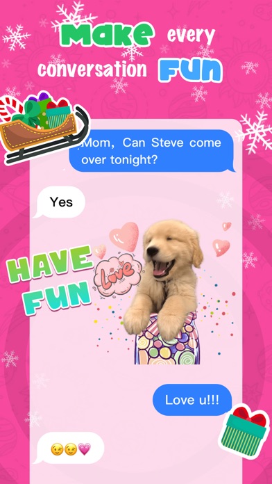 Christmas WhatStickers* screenshot 5