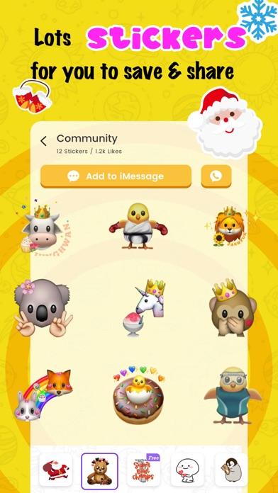 Christmas WhatStickers* screenshot 4