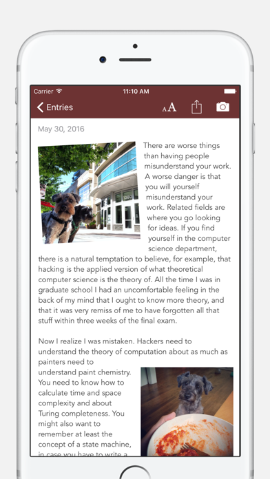 Chronicle - A Personal Journal / Writing Diary screenshot 4