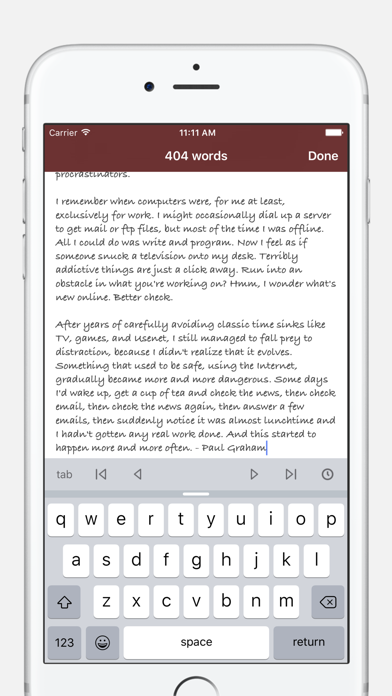 Chronicle - A Personal Journal / Writing Diary screenshot 1