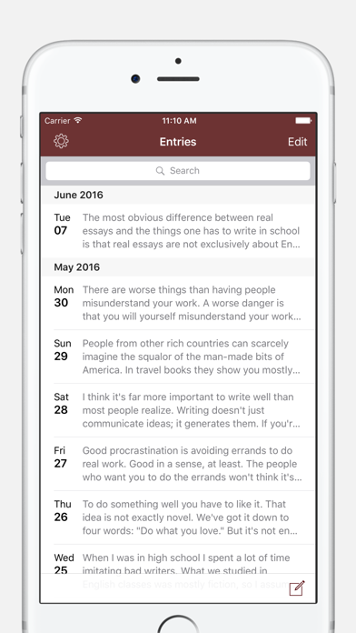 Chronicle - A Personal Journal / Writing Diary screenshot 5