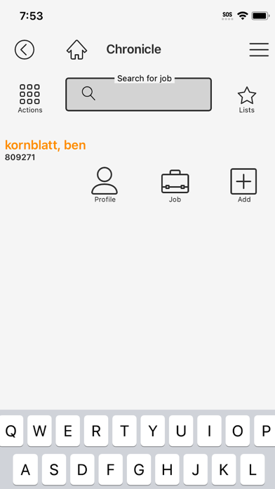 Chronicle Mobile screenshot 1