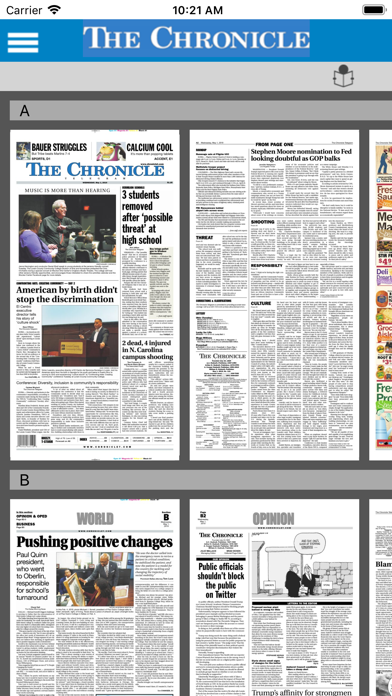Chronicle Telegram Eedition screenshot 3