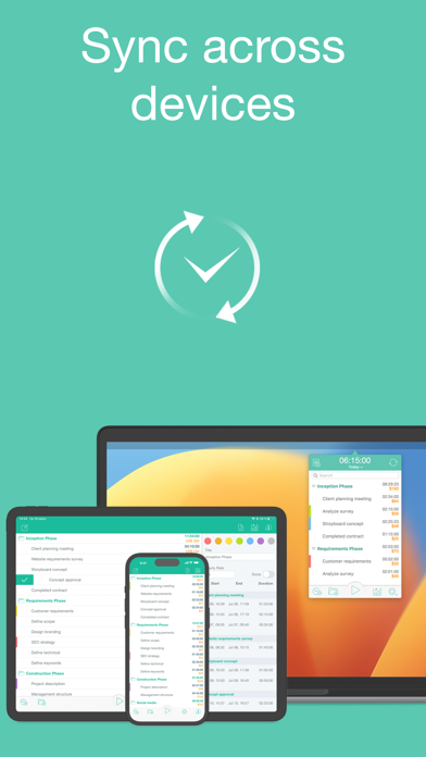 Chrono Plus – Time Tracker screenshot 1