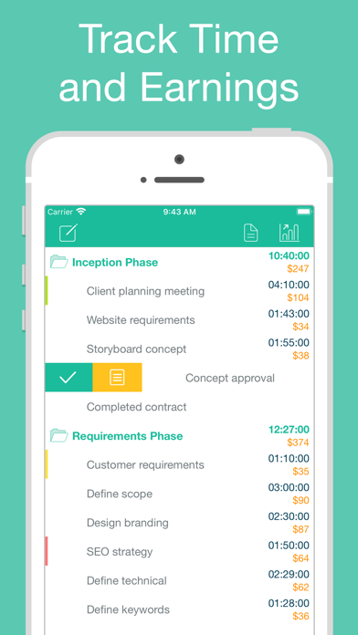 Chrono Plus – Time Tracker screenshot 5