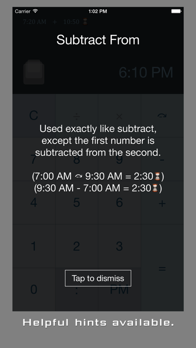 ChronoCalc screenshot 2