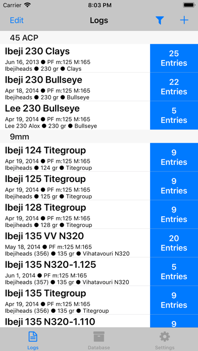 Chronograph Log screenshot 5