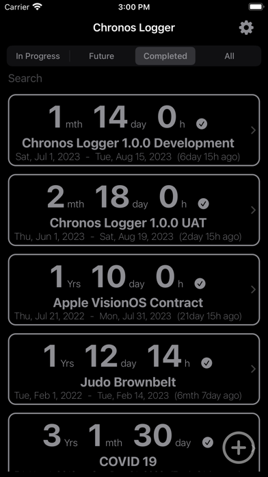 Chronos Logger screenshot 3