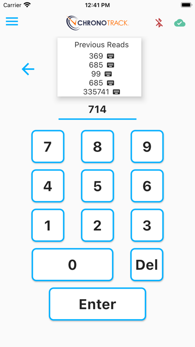 ChronoTrack MobileTrack screenshot 3