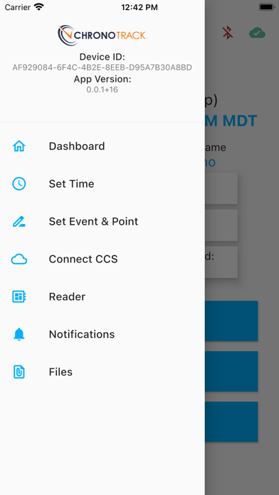 ChronoTrack MobileTrack screenshot 2